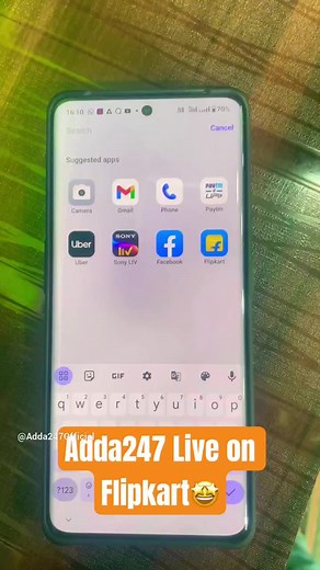 3.1K views | Adda247 Live on Flipkart … Must Watch朗 Link - https://dl.flipkart.com/dl/livestream/1061961 Visit our Adda247 YouTube channel :-https://www.youtube.com/channel/UC1L2JoMpcY6MRLhFd3gg5Xg | Bankers Adda | Facebook