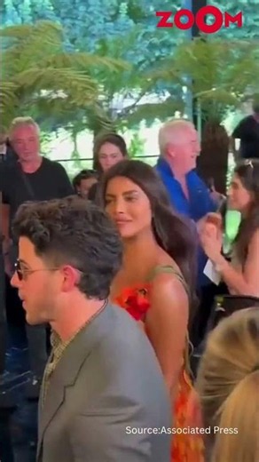 Priyanka Chopra & Nick Jonas arrive hand-in-hand at an event! #shorts #priyankachopra #nickjonas