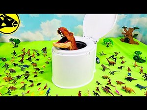 Giant Trex Skibidi Toilet