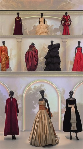 Dior Official on Instagram: "La Galerie Dior unveils a unique exhibition, created in collaboration with the Azzedine Alaïa Foundation and curated by its Director, Olivier Saillard, debuting never-before-seen Dior archival pieces collected by Azzedine Alaïa which highlight his admiration for Christian Dior Open through May 3, 2026, reserve your visit online #LaGalerieDior #Dior30Montaigne @FondationAzzedineAlaia @OlivierSaillard"
