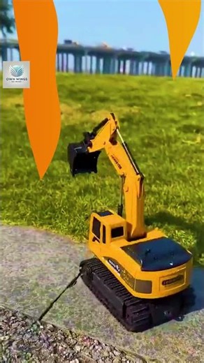 Mighty Excavator Adventure! 🚧 Big Digging Fun for Kids | Construction Toy Power!