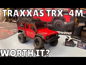 Traxxas TRX-4M Land Rover First Look And Crawl! Is It Worth It?