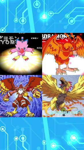 Digievolucion Favorita⁉️ Línea Evolutiva Biyomon (Adventure) #Digimon #DigimonLatino #ParaTi #Fyp
