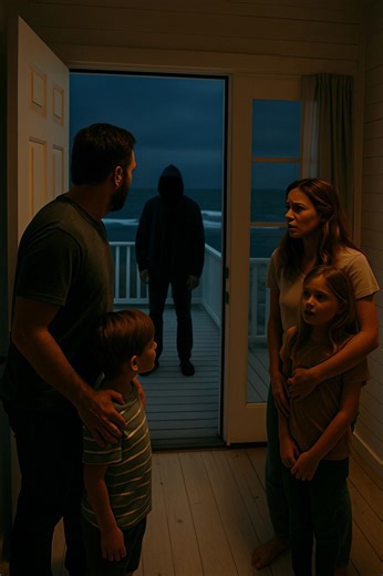 „Rodzina wynajęła dom nad morzem, aby odpocząć... ale w nocy do drzwi zapukał ktoś, kogo nie powinno tam być” 🌊🌑 W ciągu dnia wszystko wyglądało jak z bajki. Biały piasek, ciepły wiatr, śmiech dzieci, szum fal — rodzina czuła się jak w raju. Domek na brzegu był przestronny i przytulny: balkon z widokiem na ocean, lekki zapach soli w powietrzu, cisza przerywana jedynie szumem fal. Wydawało się, że nie można wymarzyć sobie lepszego miejsca na wypoczynek. Ale w nocy idylla się skończyła. Około pó