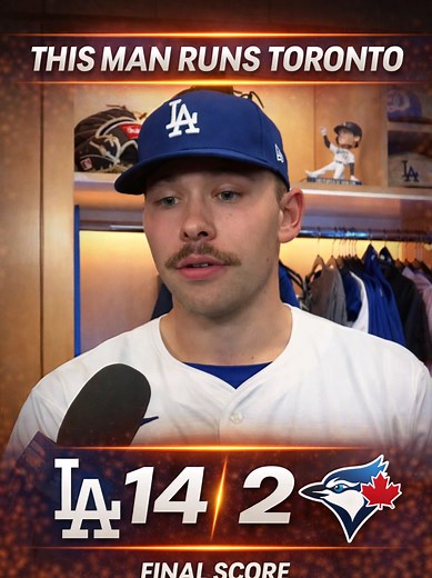Dodgers DOMINATE Blue Jays 14-2 in World Series Rematch