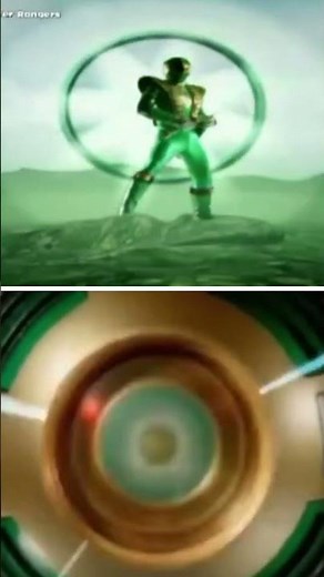 Power Rangers vs. Super Sentai | Ninja Storm Green Samurai Ranger Morphing Sequence