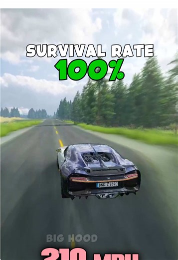 Bugatti Chiron vs Challenge of Huge Hole