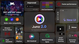 YouTube client for Vision Pro: Juno with 360-degree videos and more