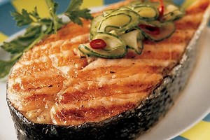 Salmon Steaks with Thai Cucumber Relish | Seafood Recipes | Weber BBQ
