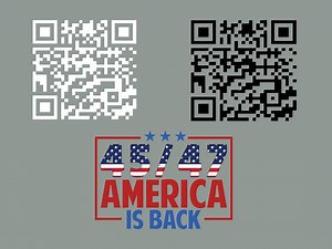 QR President Trump Dance Code Png Svg Jpg Eps, 45/47 Trump Dancing Code Png Svg, Trump YMCA Dance QR Code Png Svg, Funny Qr Scan Me Png Svg - Etsy