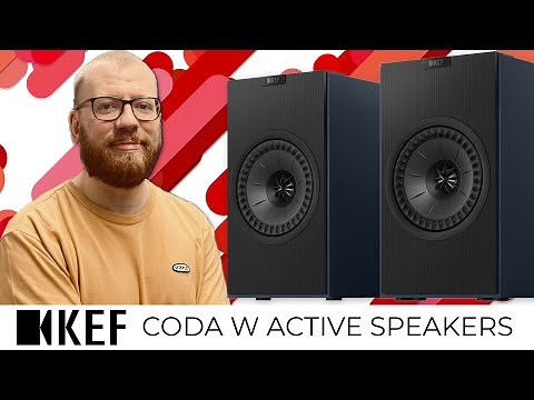MEET KEFS NEW MODEL! | KEF Coda W Active Speakers Overview