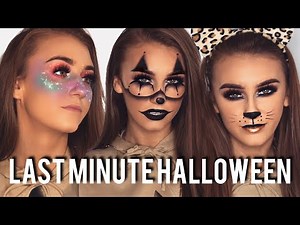 4 EASY LAST MINUTE HALLOWEEN MAKEUP IDEAS | HALLOWEEN MAKEUP TUTORIAL | REBECCA CAPEL MAKEUP