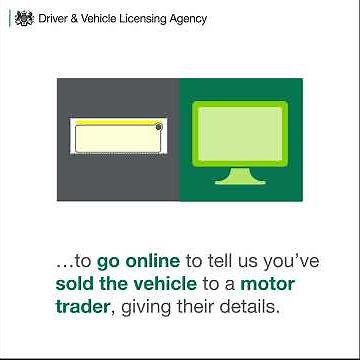 Go online to tell us you've sold a vehicle to a motor trader