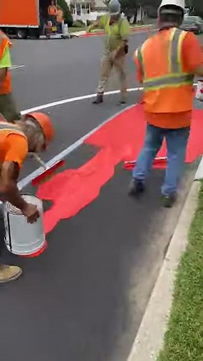 MMA Pavement Marking Company - Installing Methyl Methacrylate