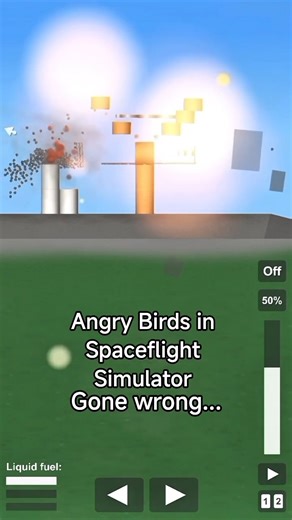 AB in SFS gone wrong... | Spaceflight Simulator #shorts #games #space