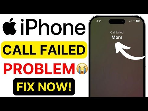 iPhone Call Failed Problem 📞 Network Error Fix & Call Dropping Solution