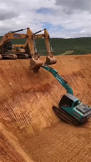 Excavator Works: A Day in Heavy Machinery Operations