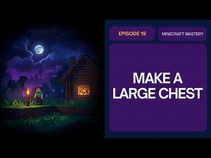 How to Make a Large Chest in Minecraft | Double Chest Crafting Guide 2026