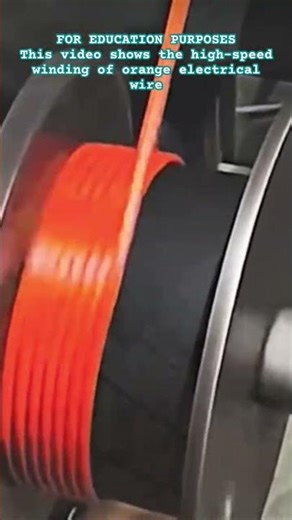 Electric Wire Coil Winding #shorts #ElectricWire #WireWinding #ElectricalEngineering #tech #Copper