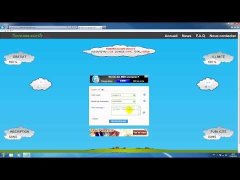 Envoyer des SMS gratuit et en illimité sur internet