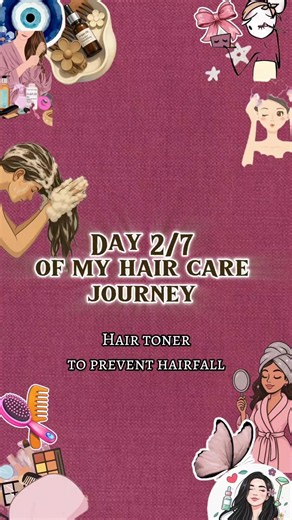 Day 2 🌱 Homemade Hair Growth Toner | Rosemary + Rice Water