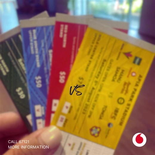 19 reactions | Get your tickets now! Don't miss out on the action-packed rugby showdown between  Manu Samoa and Tonga  at Apia Park. Secure your spot to witness the excitement live! #RugbyTickets #ManuSamoaVsTonga #RugbyShowdown ️️ | Vodafone Samoa | Facebook