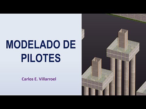 ROBOT STRUCTURAL - TUTORIAL 60 Modelado de pilotes (Pile modeling)
