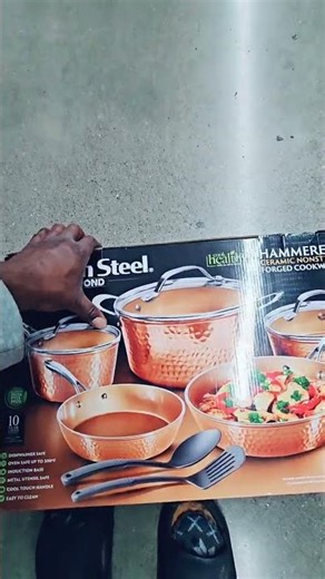 Crafted with a durable nonstick ceramic coating for effortless cooking and cleaning