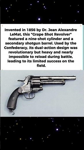 The LeMat Revolver: The Civil War’s Shotgun Pistol
