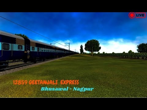 🔴12859 GEETANJALI EXPRESS | MSTS/OR I WAP7