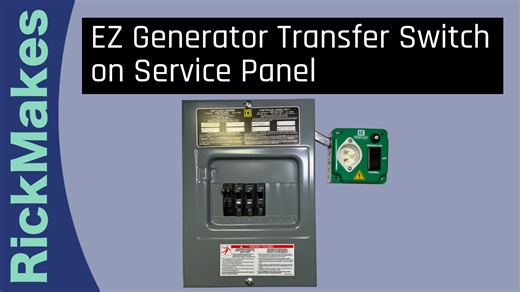 Watch EZ Generator Transfer Switch on Service Panel on Amazon Live