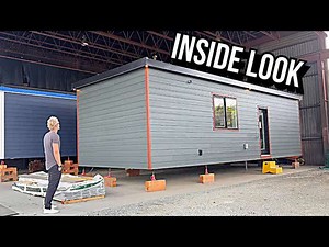 Inside the 452 square foot prefab home built for affordability