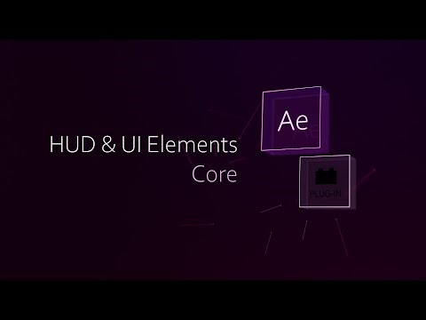 HUD & UI Elements - Core for Adobe After Effects and Premiere