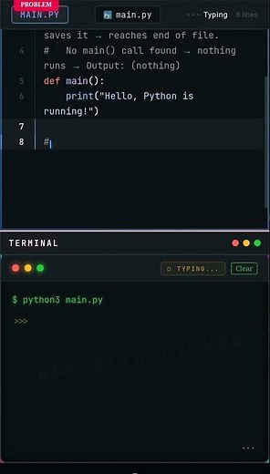 Python main() Function Explained: Why Your Code Isn't Running