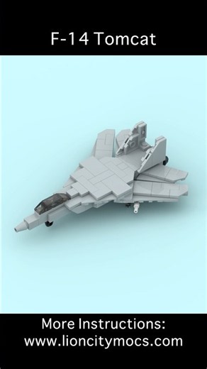 F-14 Tomcat #lego #f14 #tomcat #usaf #aircraft aft