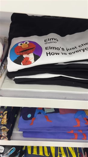 Target Hall, Shop and I found a Elmo shirt that is just hilarious 😂😂😂😂##target##elmo##shopping##viral