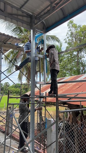 75K views · 180 reactions | Techniques To Install Roof Gutter With PVC Pipe | Daily Works CVR | Facebook