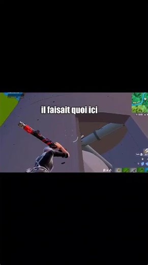 il se cache assez mal mdr #fortnite #campeur