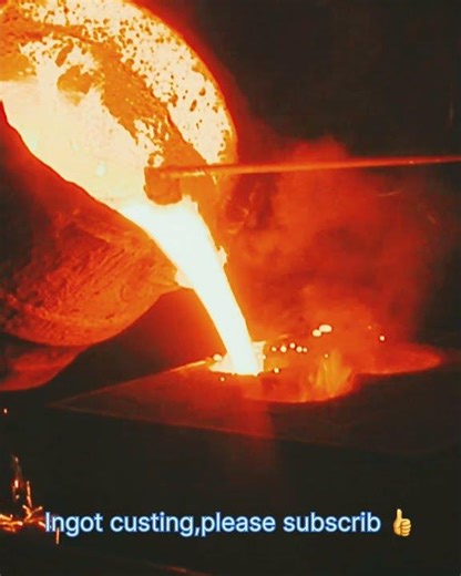 "Mastering Ingot Casting: Secrets Revealed for Perfect Metal Molds!" #rollingmill #ingots #ironmill