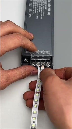 First Time Seeing LED Strip Connected This Way Stronger Than Traditional Wiring #wiring