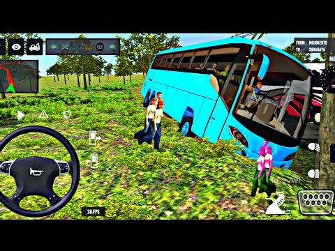 euro coach bus simulator 😱🚌 || new coach bus simulator Part 5 Android gameplay || Game Avi