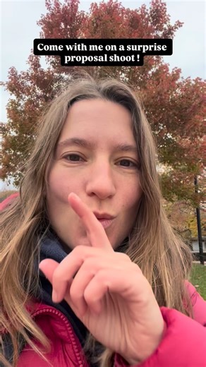 Come with me on a surprise proposal photoshoot ! | marinegibert_photographer