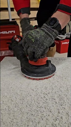 #shorts #Hilti 💎 DGH 130 Concrete Grinder and VC 4MX-22 Cordless Dust Extractor