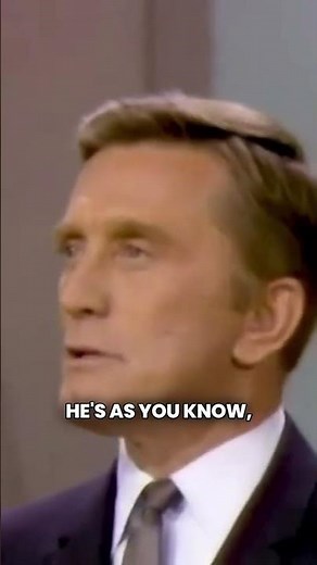 Kirk Douglas on His Role as Mickey Marcus with Kirk Douglas on Ed Sullivan 1966