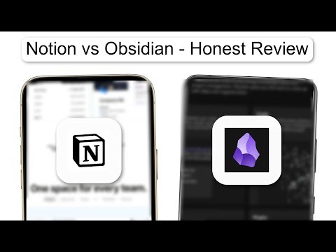 Notion Vs Obsidian Honest Review