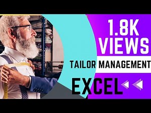 How to Create Simple Tailoring software in Excel 💰| Excel| ‪@dailybites-db‬