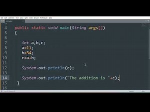 Addition of two numbers in Java