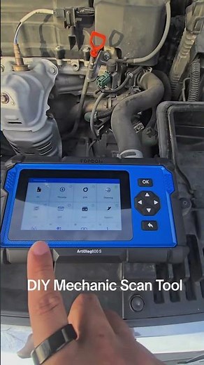 OBD2 scanner lets you read engine codes, reset warnings, and diagnose #mechanic #carhack #diyauto