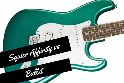 Squier Affinity vs Bullet: Which Electric Guitar is Best? - Guitar Space