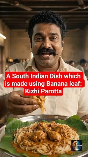 The South Indian Paratha Everyone Should Try: Kizhi parotta #kizhiparotta #shorts #foodshorts